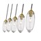 Z-Lite Arden Linear Chandelier, 5-Light, 4.75 In.W x 42 In.L x 12 In.H, Rubbed Brass/Clear 651P-5L-RB - alternate 6